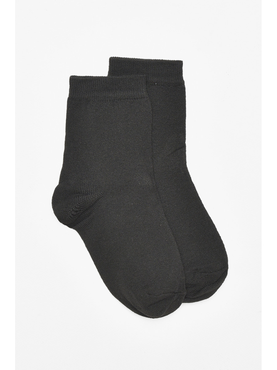 Шкарпетки чоловічі демісезонні чорного кольору 212015C