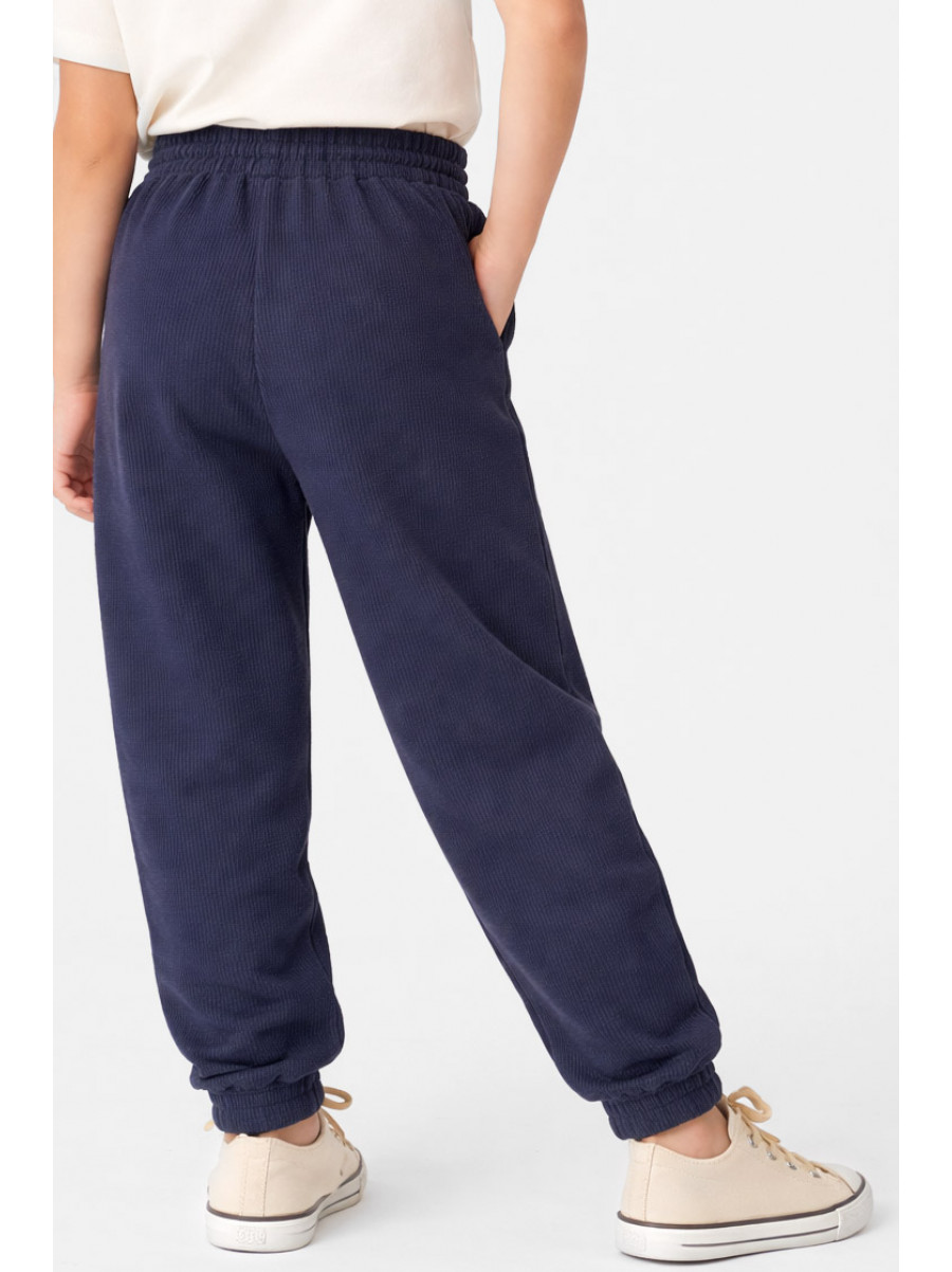 Штаны детские вельветовые для девочки серого цвета 311 212018C