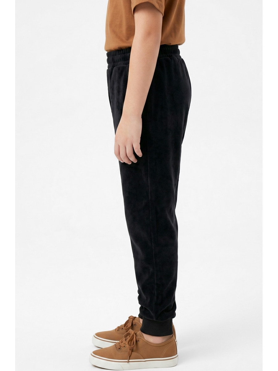 Штани дитячі вельветові для дівчинки чорного кольору 312-2 212025C