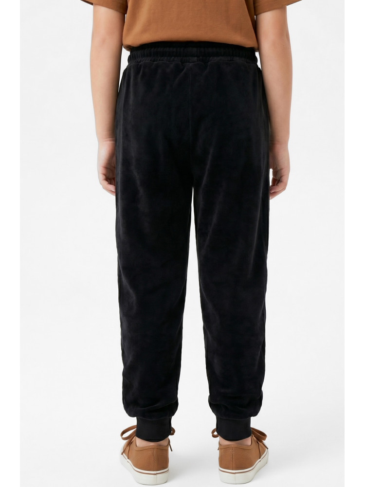 Штани дитячі вельветові для дівчинки чорного кольору 312-2 212025C