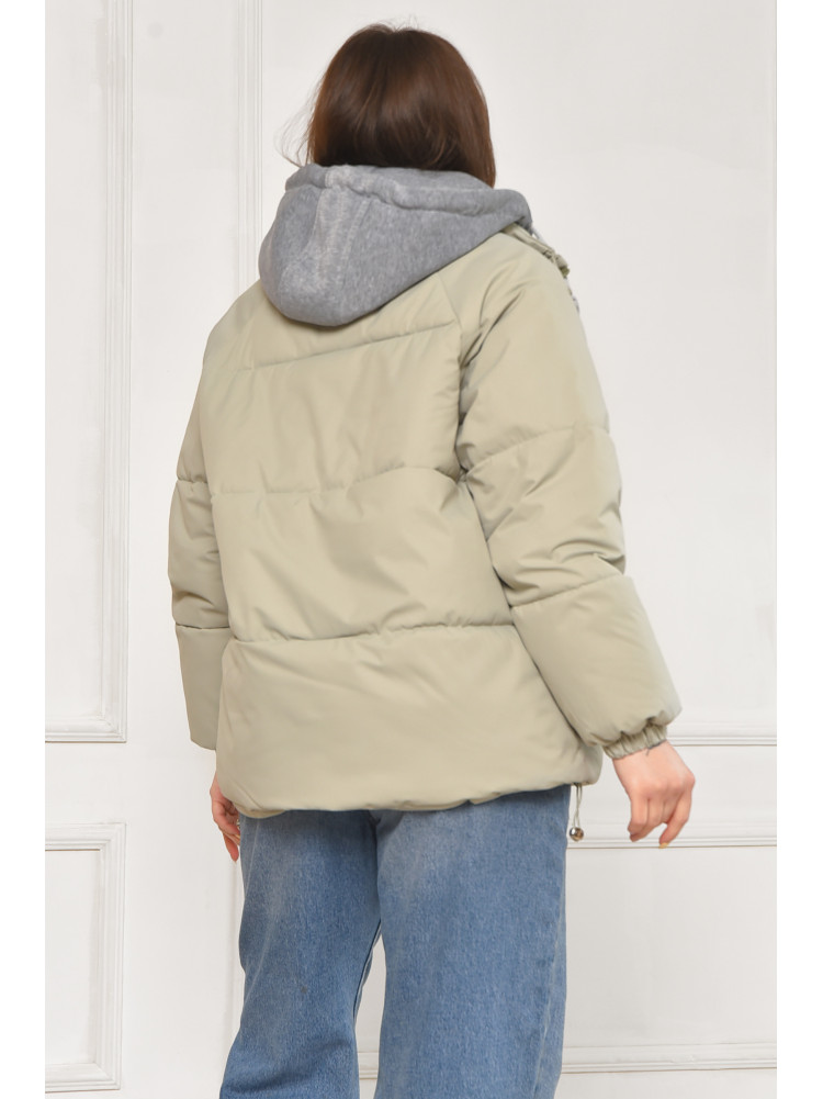 Куртка женская демисезонная мятного цвета 167 212030C