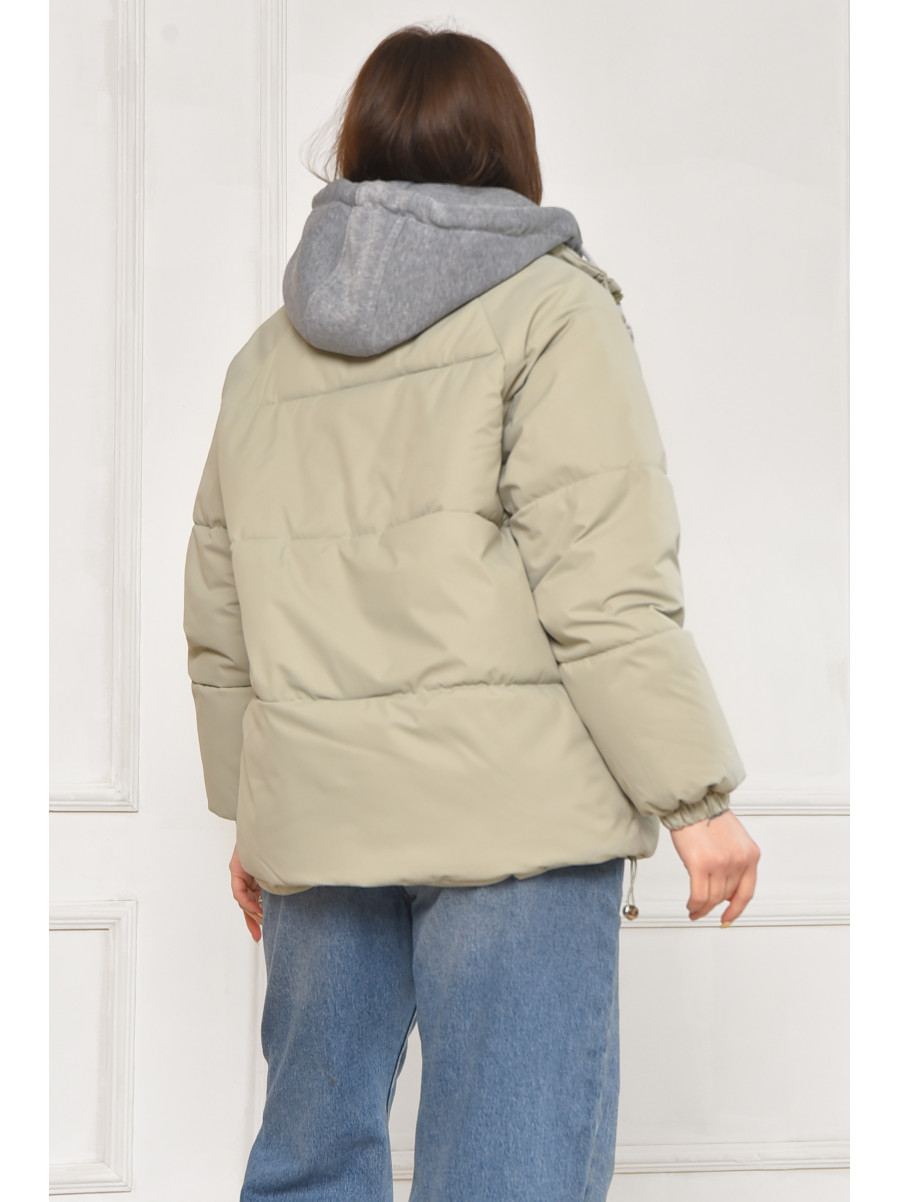 Куртка женская демисезонная мятного цвета 167 212030C