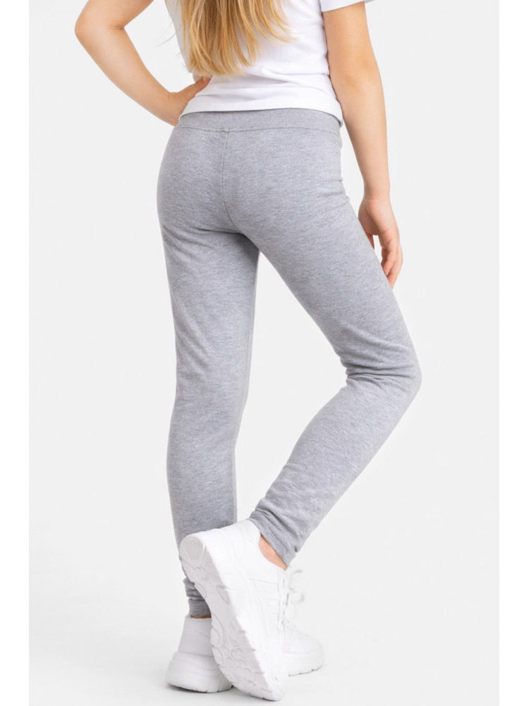 Лосини дитячі для дівчинки сірого кольору 436-2 212033C