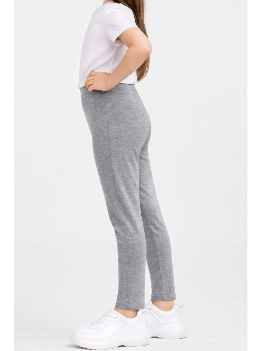 Лосини дитячі для дівчинки сірого кольору 436-5 212044C