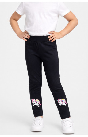 Лосини дитячі для дівчинки чорного кольору 436-5 212045C