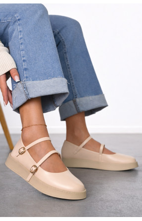 Лоферы женские светло-бежевого цвета Е370-3 212069C Лоферы женские светло-бежевого цвета Е370-3 212069C