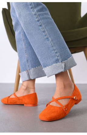 Балетки женские оранжевого цвета Е356-2 212076C Балетки женские оранжевого цвета Е356-2 212076C