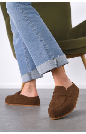 Мюли женские коричнивого цвета Т11-2 212087C Мюли женские коричнивого цвета Т11-2 212087C