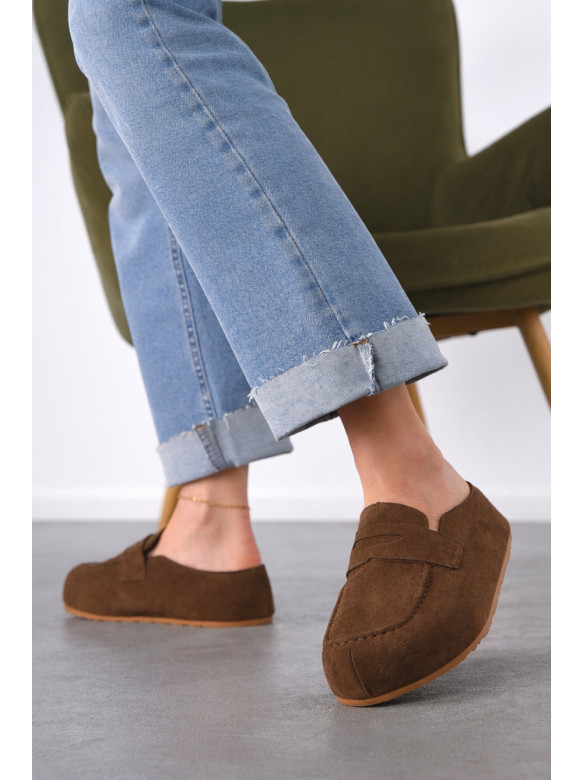 Мюли женские коричнивого цвета Т11-2 212087C