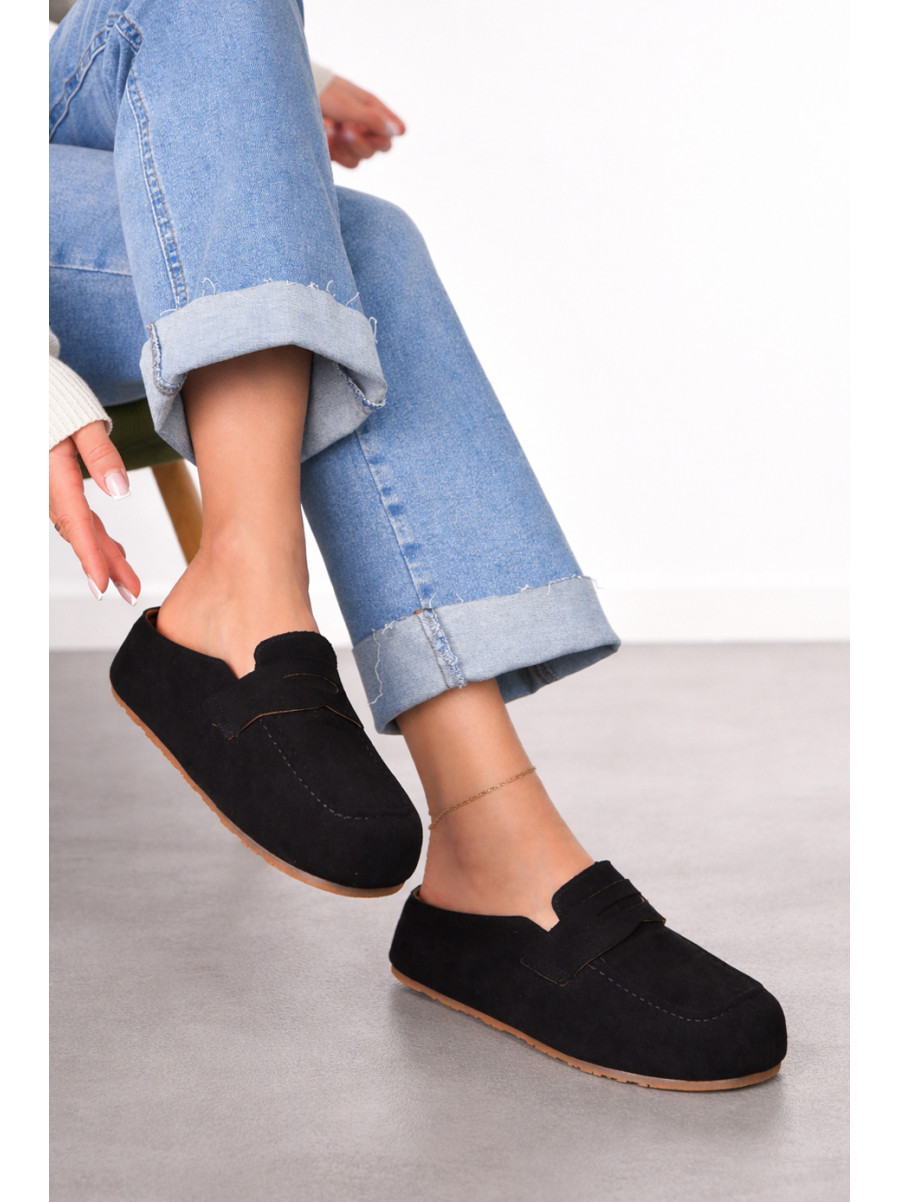 Мюли женские черного цвета Т11-1 212088C