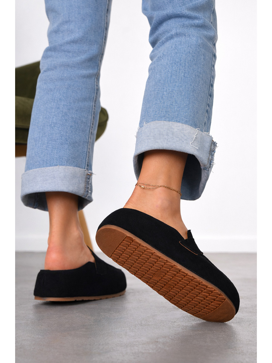 Мюли женские черного цвета Т11-1 212088C