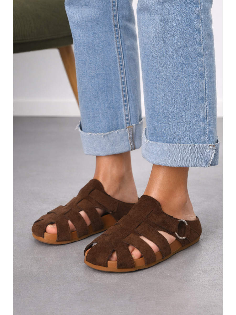 Мюли женские коричнивого цвета N80-5 212089C