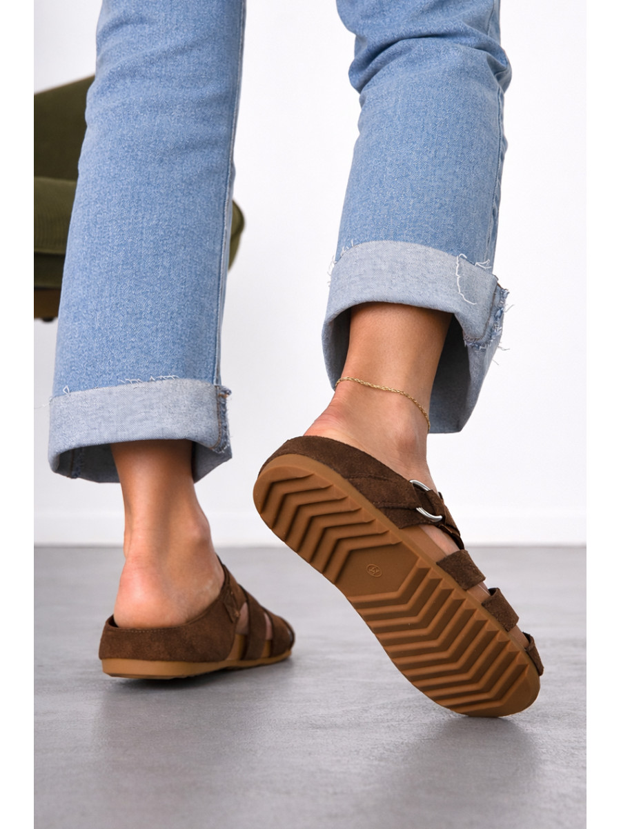 Мюли женские коричнивого цвета N80-5 212089C