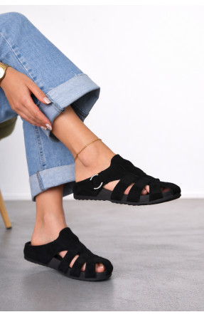 Мюли женские черного цвета N80-3 212090C