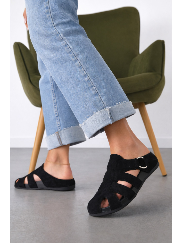 Мюли женские черного цвета N80-3 212090C