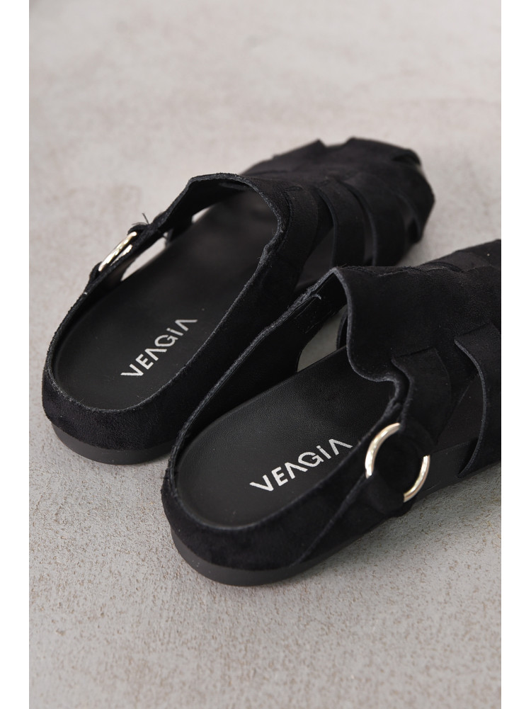 Мюли женские черного цвета N80-3 212090C