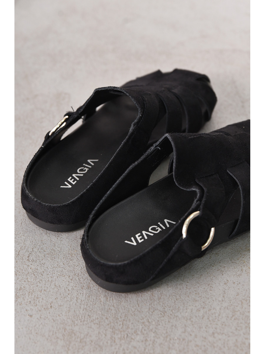 Мюли женские черного цвета N80-3 212090C