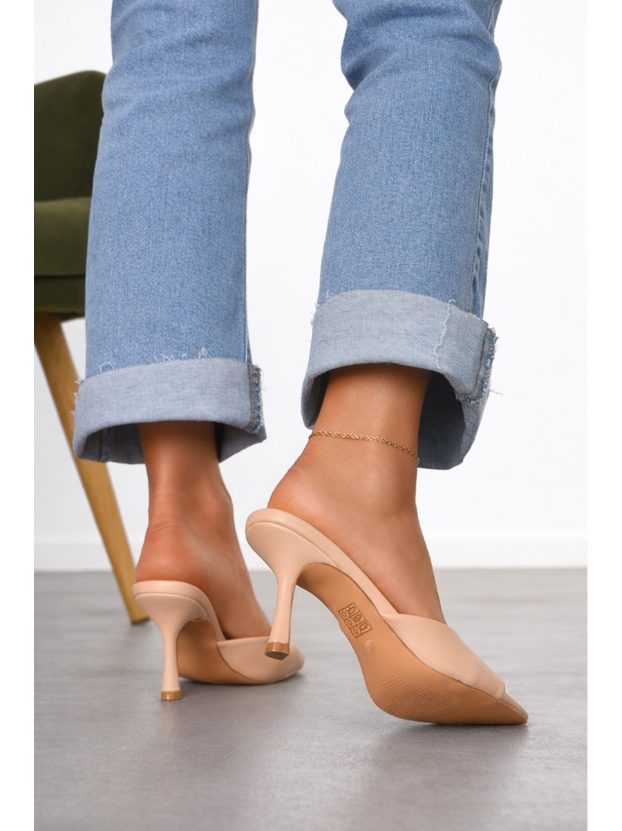 Босоножки женские бежевого цвета S 188-1 212092C