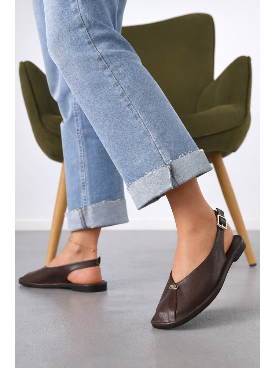 Босоножки женские коричнивого цвета N79-3 212094C