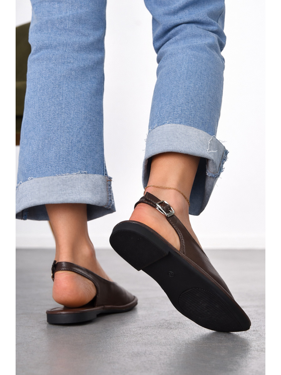 Босоножки женские коричнивого цвета N79-3 212094C