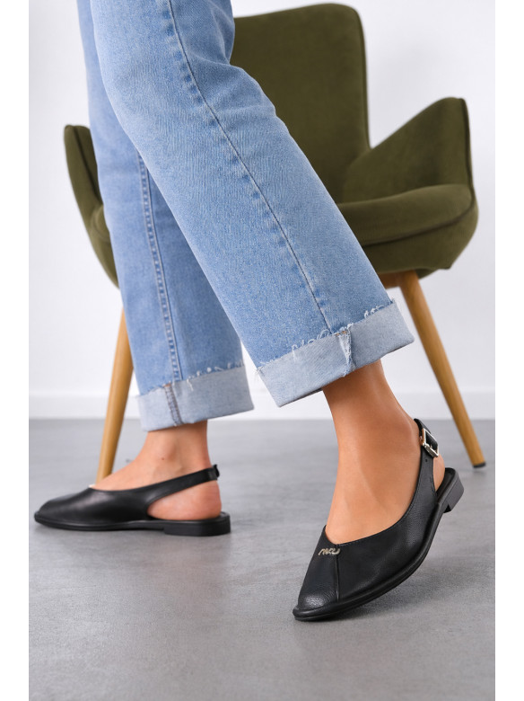 Босоножки женские черного цвета N79-1 212095C