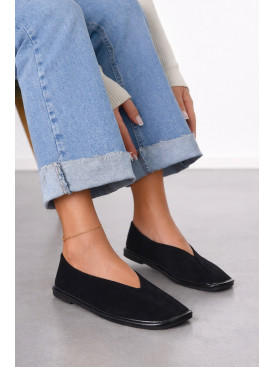 Мокасини жіночі чорного кольору 6927 212097C