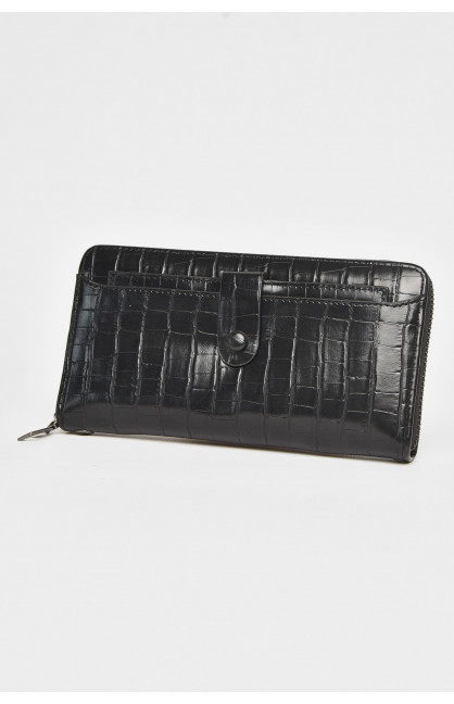 Кошелек мужской из экокожи черного цвета 9043 212101C Кошелек мужской из экокожи черного цвета 9043 212101C