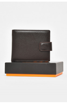 Кошелек мужской из экокожи коричневого цвета 209-1 212113C