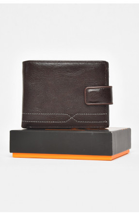 Кошелек мужской из экокожи коричневого цвета 538-3 212116C