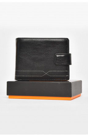 Кошелек мужской из экокожи черного цвета 538-3 212117C