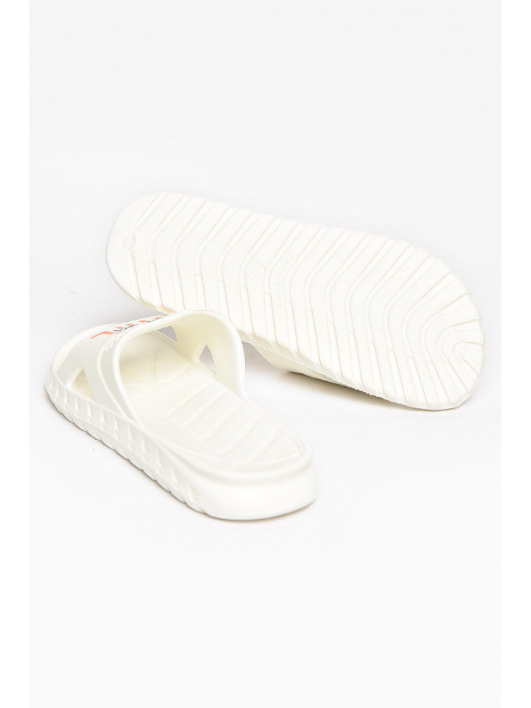 Шлепки пена женские белого цвета С-74 212119C