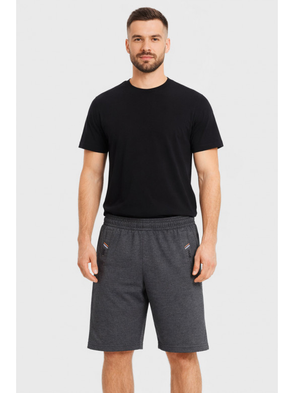 Шорты мужские батальные тёмно-серого цвета WFK5105 212122C