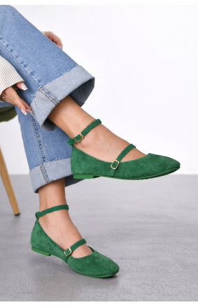 Балетки женские зеленого цвета Е353-5 212134C Балетки женские зеленого цвета Е353-5 212134C