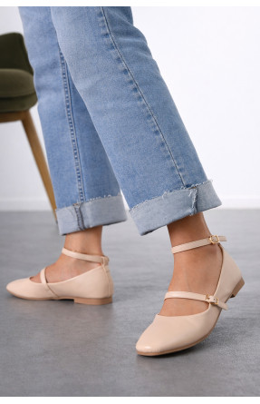 Балетки женские светло-бежевого цвета Е353-7 212135C Балетки женские светло-бежевого цвета Е353-7 212135C