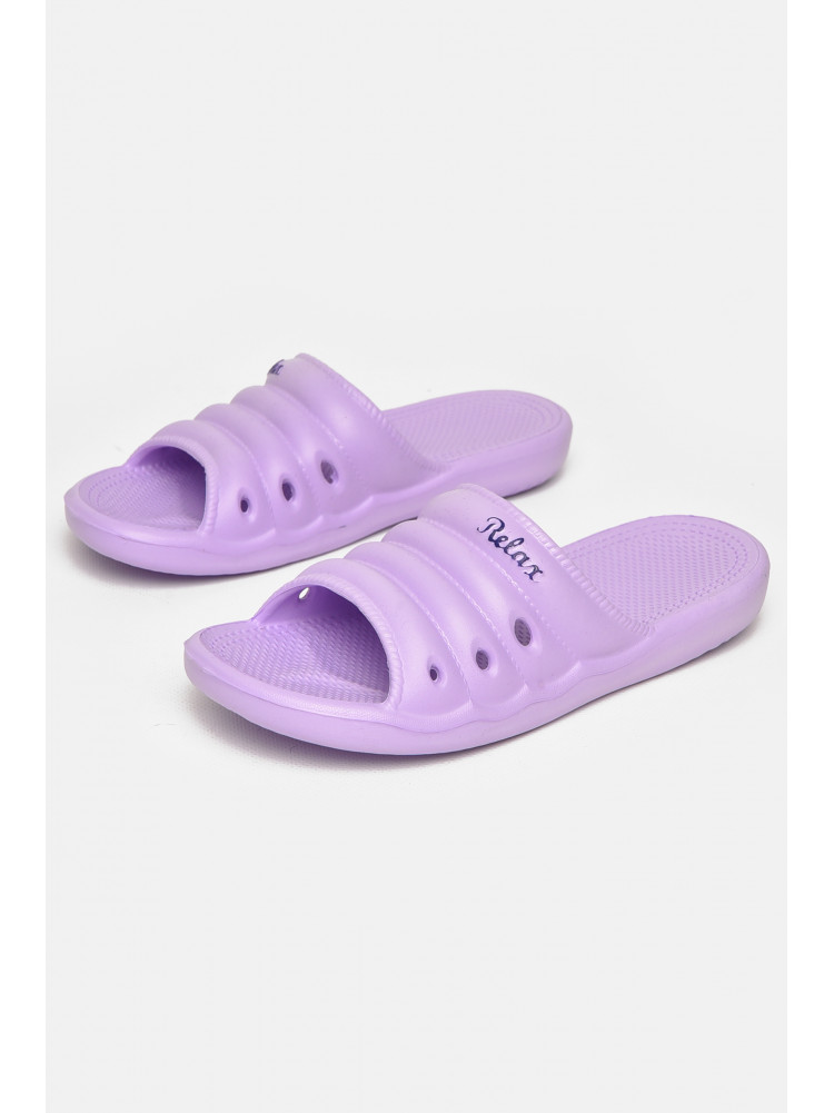 Шлепанцы пена женские сиреневого цвета DS-66 212166C
