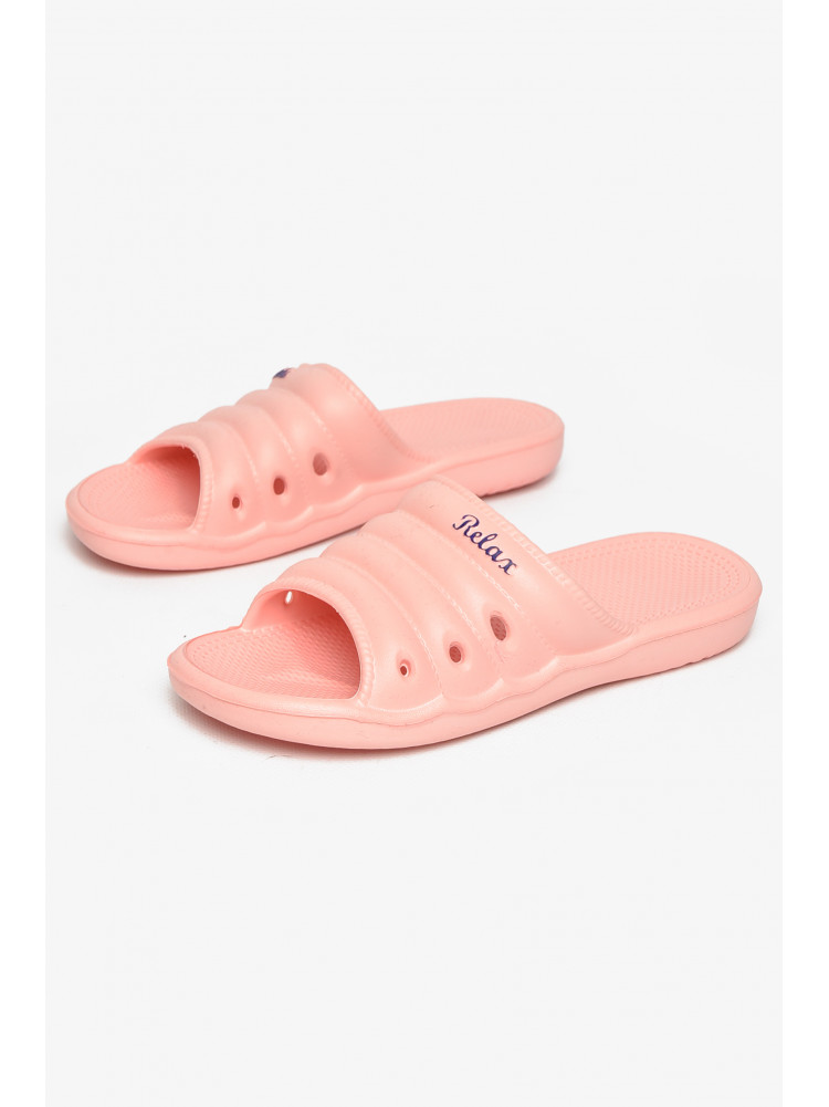 Шлепанцы пена женские персикового цвета DS-66 212167C