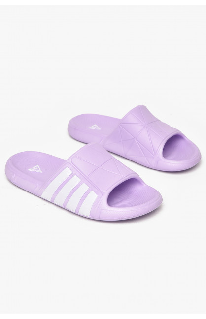 Шлепки детские для девочки пена сиреневого цвета СС-019 212172C Шлепки детские для девочки пена сиреневого цвета СС-019 212172C