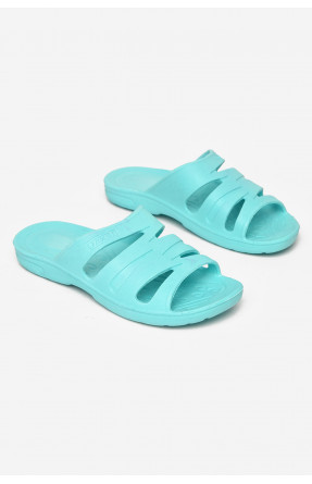 Шльопки дитячі для дівчинки піна блакитного кольору 501 212174C