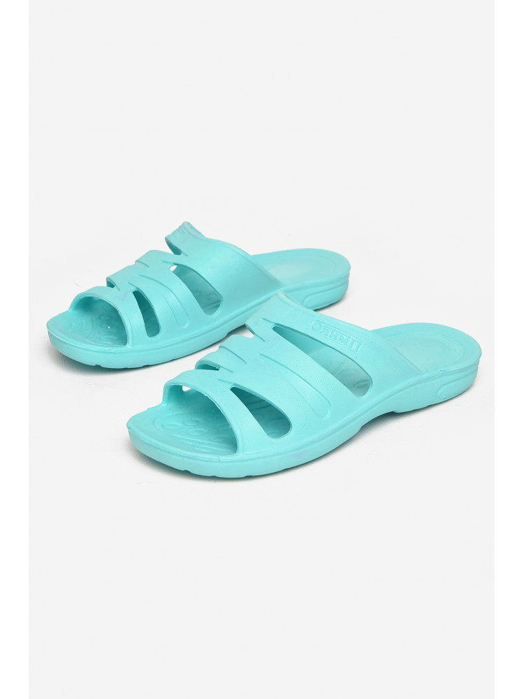 Шльопки дитячі для дівчинки піна блакитного кольору 501 212174C