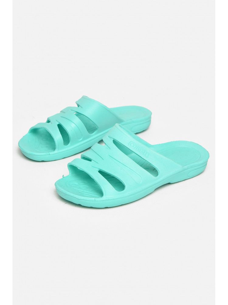 Шльопки дитячі для дівчинки піна м`ятного кольору 501 212175C