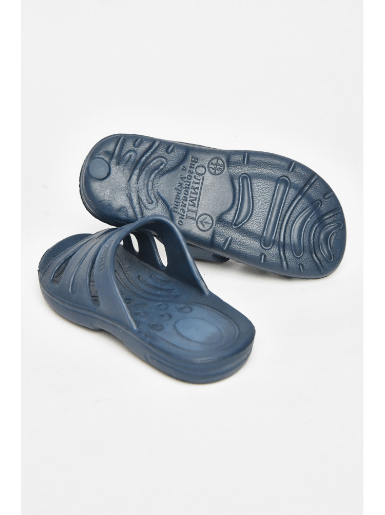 Шльопки дитячі для хлопчика піна темно-синього кольору 502 212176C