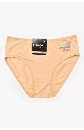 Трусы женские полубатальные бежевого цвета 38382 212178C Трусы женские полубатальные бежевого цвета 38382 212178C