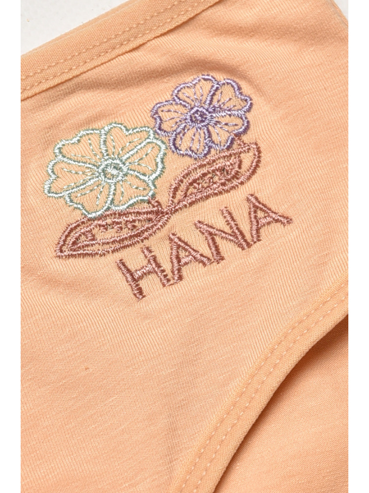 Трусы женские полубатальные бежевого цвета 38382 212178C