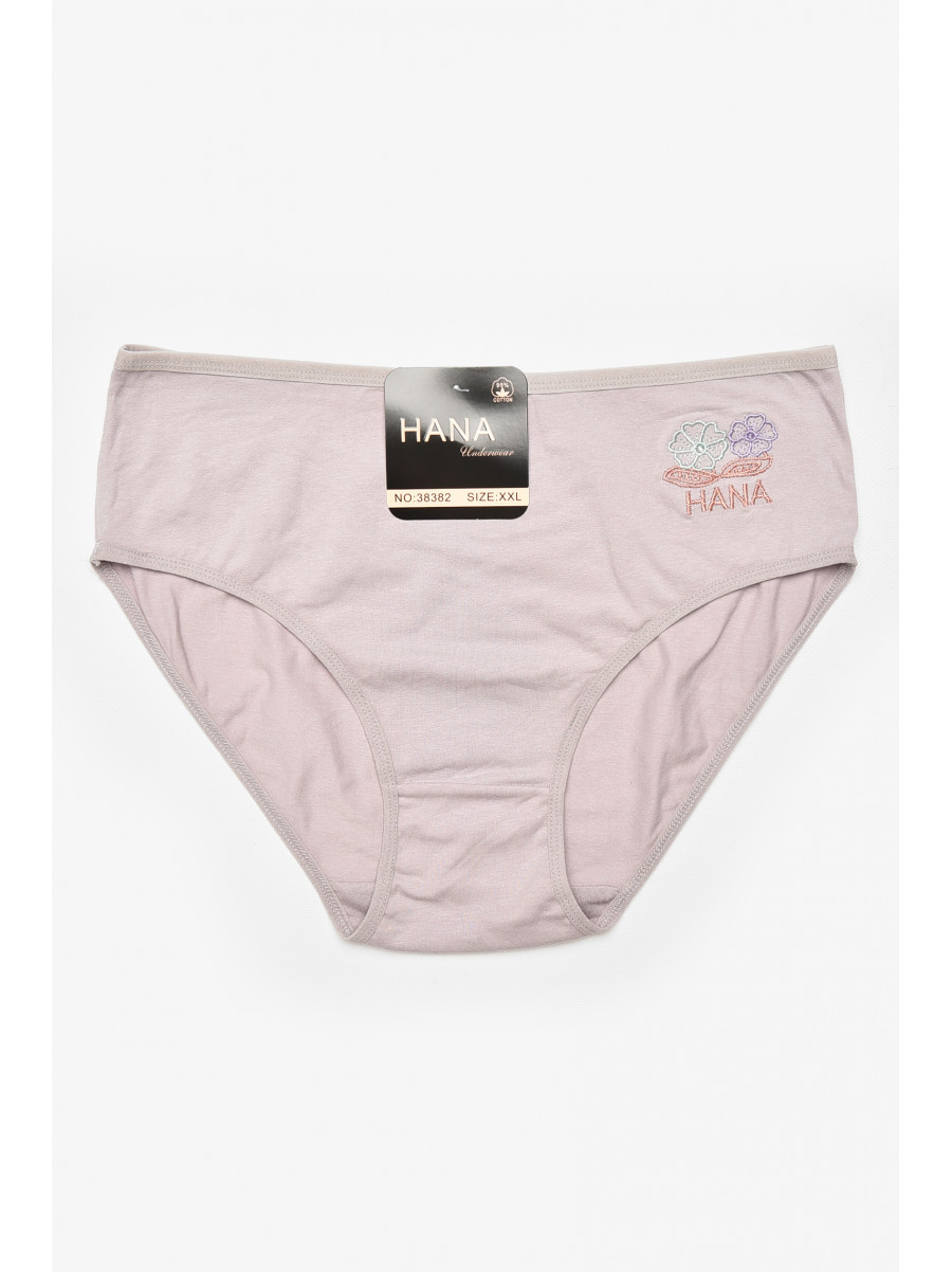 Трусы женские полубатальные сиреневого цвета 38382 212179C