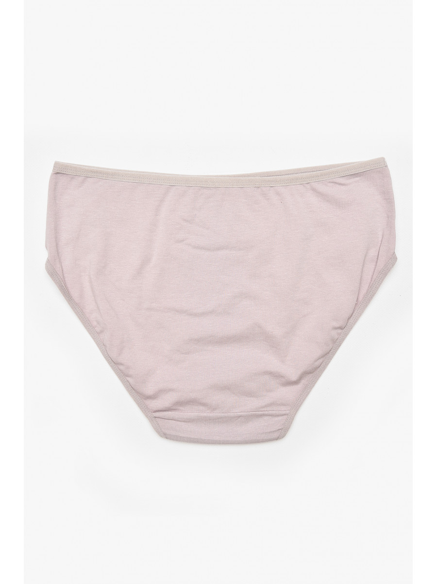 Трусы женские полубатальные сиреневого цвета 38382 212179C