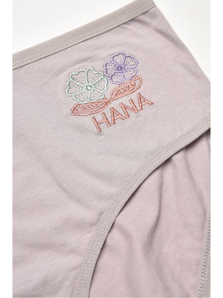 Трусы женские полубатальные сиреневого цвета 38382 212179C