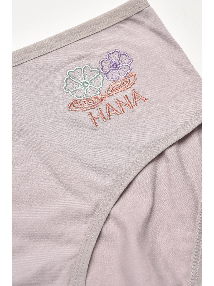 Трусы женские полубатальные сиреневого цвета 38382 212179C