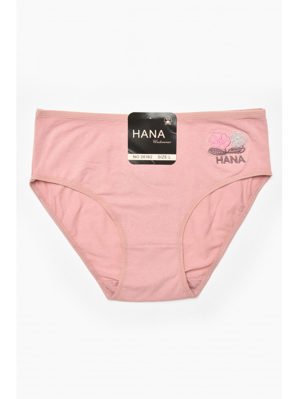 Трусы женские полубатальные пудрового цвета 38382 212181C