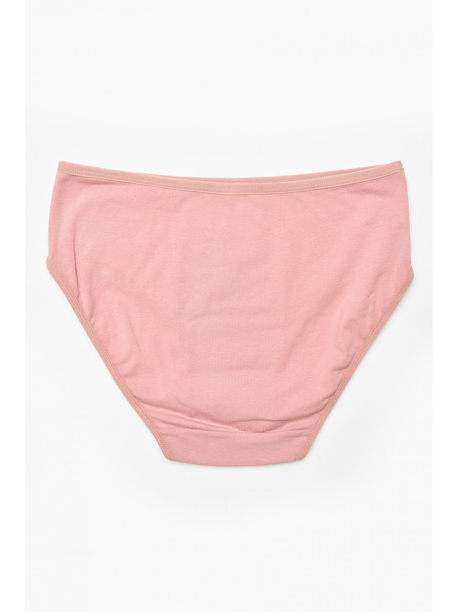 Трусы женские полубатальные пудрового цвета 38382 212181C