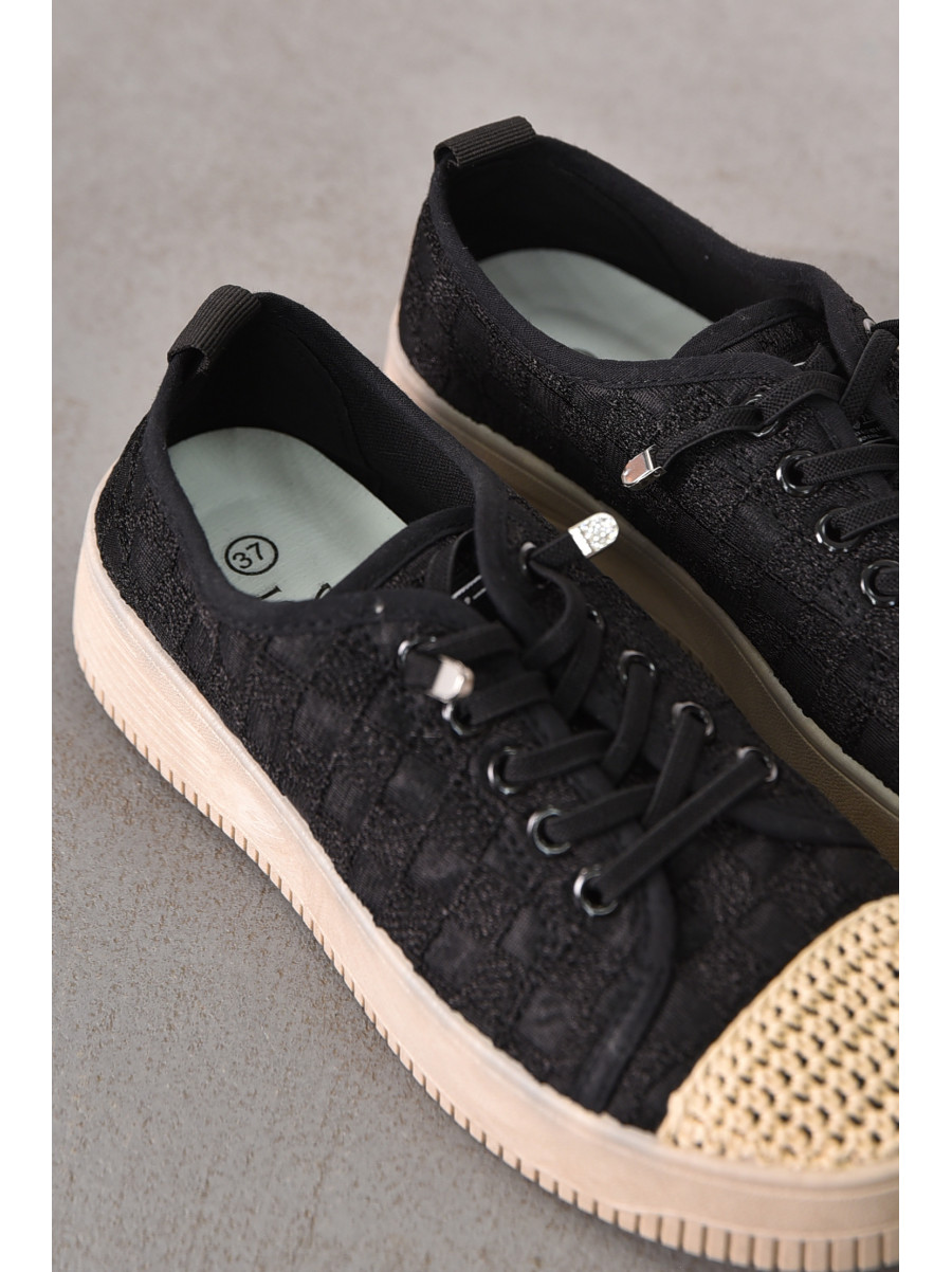 Мокасины женские черного цвета к192 212194C